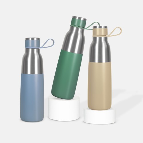 TMPS-218-1 Termo Metalico Termo Circle Azul TMPS 218 A Azul (TMPS218A – acero inoxidable / plastico – articulo promocional)