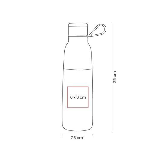 TMPS-218-VECTOR-1 Termo Metalico Termo Circle Azul TMPS 218 A Azul (TMPS218A – acero inoxidable / plastico – articulo promocional)