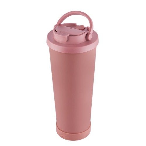 Termo Metalico Termo Vier Rosa TMPS 221 P Rosa (TMPS221P - acero inoxidable / plastico / rubber - articulo promocional)