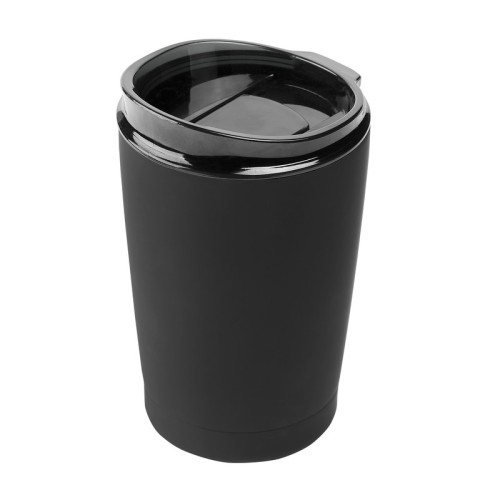 Termo Metalico Termo Crown Negro TMPS 224 N Negro (TMPS224N - acero inoxidable / plastico - articulo promocional)