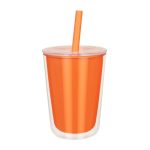 Vasos Vaso Elissa Naranja TMPS 227 O Naranja (TMPS227O - plastico - articulo promocional)