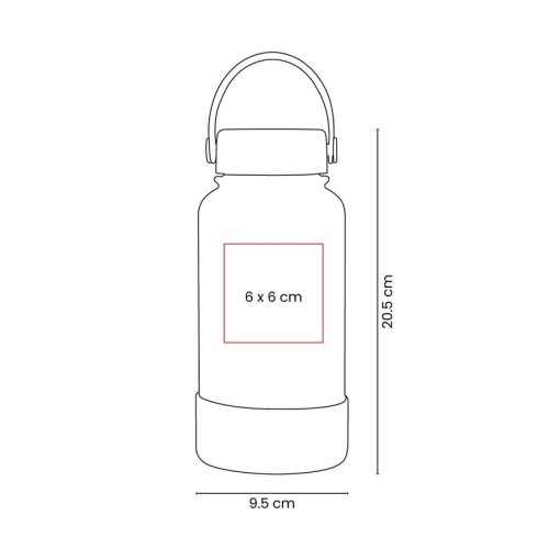 TMPS-232-VECTOR Termo Metalico Termo Dugme Rosa TMPS 232 P Rosa (TMPS232P – acero inoxidable / plastico – articulo promocional)