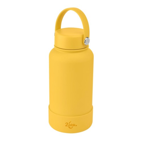 Termo Metalico Termo Dugme Amarillo TMPS 232 Y Amarillo (TMPS232Y - acero inoxidable / plastico - articulo promocional)