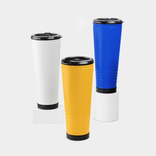 TMPS-234-1 Termo Metalico Termo Truba Blanco TMPS 234 B Blanco (TMPS234B – acero inoxidable / plastico – articulo promocional)