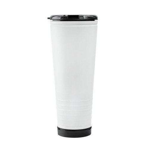 TMPS-234-B_1 Termo Metalico Termo Truba Blanco TMPS 234 B Blanco (TMPS234B – acero inoxidable / plastico – articulo promocional)