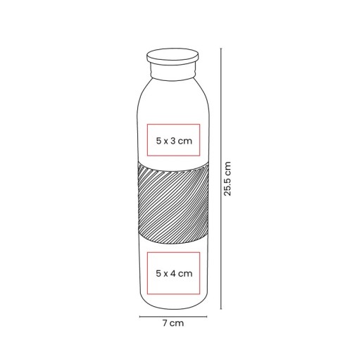 TMPS-235-VECTOR-2 Termo Metalico Termo Visok Negro TMPS 235 N Negro (TMPS235N – acero inoxidable – articulo promocional)