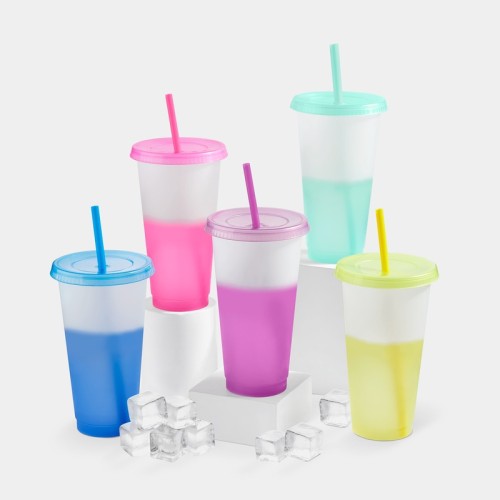 TMPS-237-2 Vasos Vaso Blur Rosa TMPS 237 P Rosa (TMPS237P – plastico – articulo promocional)
