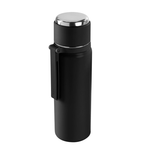 Termo Metalico Termo Avata Negro TMPS 238 N Negro (TMPS238N - acero inoxidable / plastico / silicon - articulo promocional)