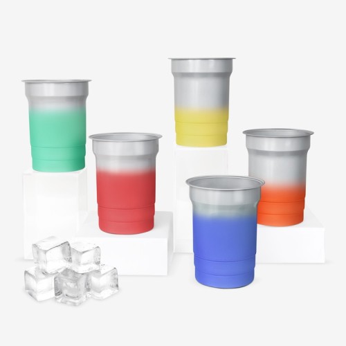 TMPS-239-4 Vasos Vaso Renk Amarillo TMPS 239 Y Amarillo (TMPS239Y – aluminio – articulo promocional)