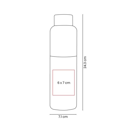 TMPS-240-VECTOR Termo Metalico Termo Dualite Negro TMPS 240 N Negro (TMPS240N – acero inoxidable / plastico – articulo promocional)