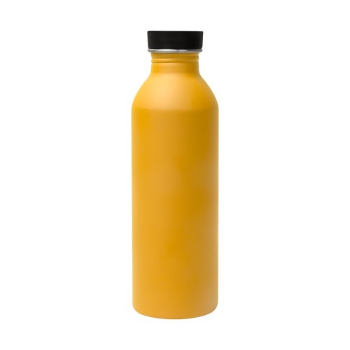 TMPS-243-Y_1 Cilindro Metalico Cilindro Tohui Amarillo TMPS 243 Y Amarillo (TMPS243Y – aluminio / plastico / bambu – articulo promocional)