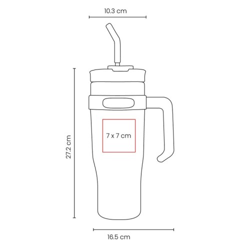 TMPS-245-VECTOR Termo Metalico Termo Jesik Negro TMPS 245 N Negro (TMPS245N – acero inoxidable / plastico – articulo promocional)