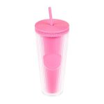 Vasos Vaso Viiva Rosa TMPS 246 P Rosa (TMPS246P - plastico as - articulo promocional)