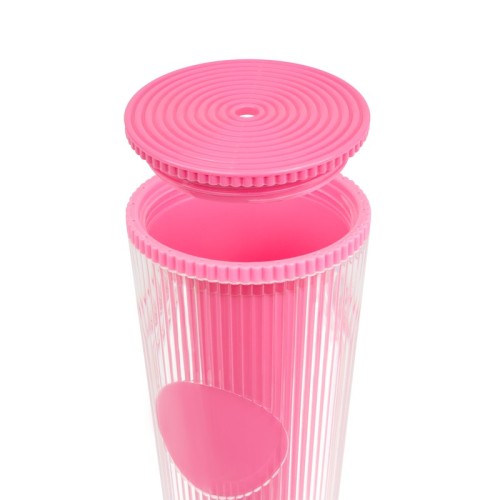 TMPS-246-P_2 Vasos Vaso Viiva Rosa TMPS 246 P Rosa (TMPS246P – plastico as – articulo promocional)