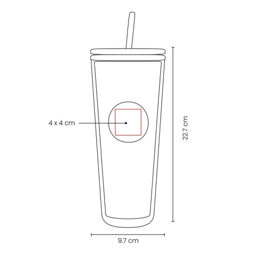 TMPS-246-VECTOR Vasos Vaso Viiva Aqua TMPS 246 AQ Aqua (TMPS246AQ – plastico as – articulo promocional)