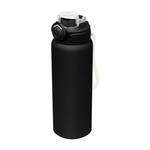 Termo Metalico Termo Sarkar Negro TMPS 249 N Negro (TMPS249N - acero inoxidable / plastico - articulo promocional)