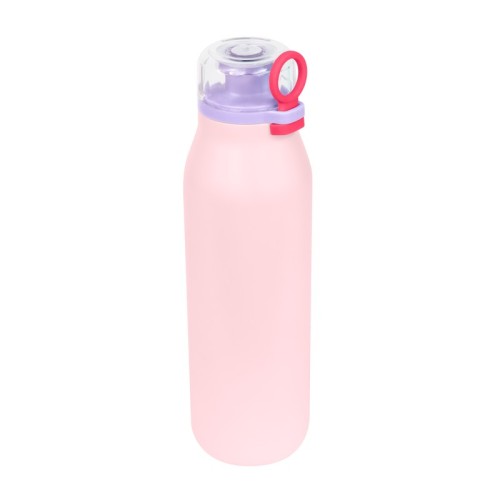 Termo Metalico Termo Daire Rosa TMPS 250 P Rosa (TMPS250P - acero inoxidable / plastico / silicon - articulo promocional)