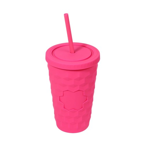 Vasos Vaso Gleb Rosa TMPS 254 P Rosa (TMPS254P - plastico - articulo promocional)