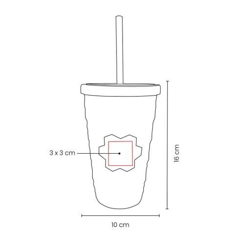 TMPS-254-VECTOR Vasos Vaso Gleb Naranja TMPS 254 O Naranja (TMPS254O – plastico – articulo promocional)