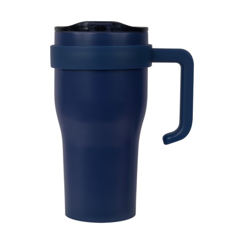 TMPS-256-AM_1 Termo Metalico Termo Davor Azul Marino TMPS 256 AM Azul Marino (TMPS256AM – acero inoxidable / plastico – articulo promocional)
