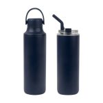 Termo Metalico Set de Termo Dacio Azul Marino TMPS 258 AM Azul Marino (TMPS258AM - acero inoxidable / plastico / carton - articulo promocional)
