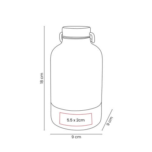 TMPS-262-VECTOR-1 Termo Metalico Termo Skarn Azul TMPS 262 A Azul (TMPS262A – acero inoxidable – articulo promocional)