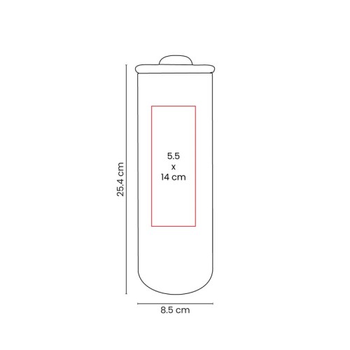TMPS-266-VECTOR-1 Termo Metalico Termo Aelo Azul TMPS 266 A Azul (TMPS266A – acero inoxidable / plastico – articulo promocional)