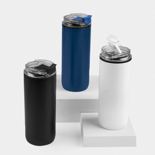 TMPS-268-2 Termo Metalico Termo Yaku Blanco TMPS 268 B Blanco (TMPS268B – acero inoxidable / plastico – articulo promocional)