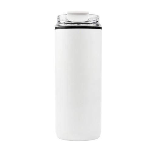 TMPS-268-B_1 Termo Metalico Termo Yaku Blanco TMPS 268 B Blanco (TMPS268B – acero inoxidable / plastico – articulo promocional)