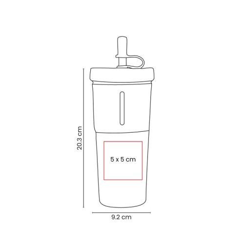 TMPS-271-VECTOR-3 Vasos Vaso Johor Rosa TMPS 271 P Rosa (TMPS271P – plastico – articulo promocional)
