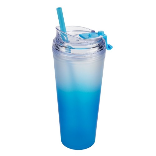 Termo Plastico Termo Iced Azul TMPS 272 A Azul (TMPS272A - plastico - articulo promocional)