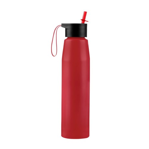 TMPS-273-R_1 Cilindro Metalico Cilindro Tondo Rojo TMPS 273 R Rojo (TMPS273R – aluminio / plastico / silicon – articulo promocional)