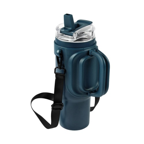 Termo Metalico Termo Canada Azul Marino TMPS 275 AM Azul Marino (TMPS275AM - acero inoxidable / plastico / poliester - articulo promocional)