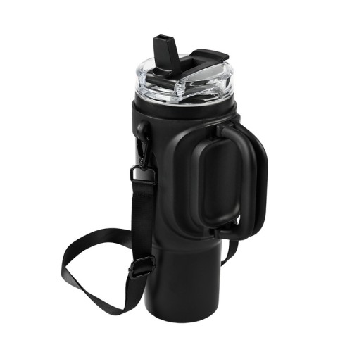 Termo Metalico Termo Canada Negro TMPS 275 N Negro (TMPS275N - acero inoxidable / plastico / poliester - articulo promocional)