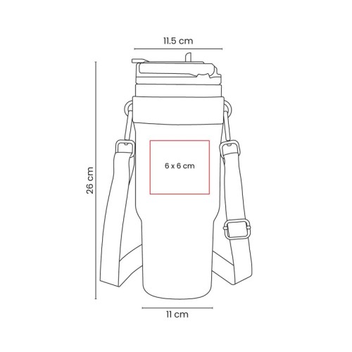 TMPS-275-VECTOR-2 Termo Metalico Termo Canada Hueso TMPS 275 HU Hueso (TMPS275HU – acero inoxidable / plastico / poliester – articulo promocional)
