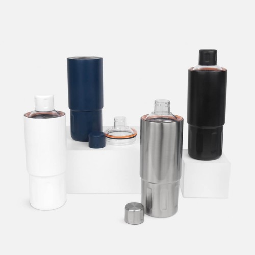 TMPS-277-2 Termo Metalico Termo Kalix Plata TMPS 277 S Plata (TMPS277S – acero inoxidable / plastico – articulo promocional)