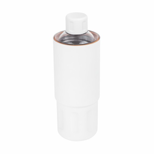 Termo Metalico Termo Kalix Blanco TMPS 277 B Blanco (TMPS277B - acero inoxidable / plastico - articulo promocional)