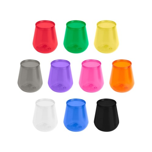 TMPS-284_1-5 Vasos Vaso Clink Blanco TMPS 284 B Blanco (TMPS284B – pet – articulo promocional)