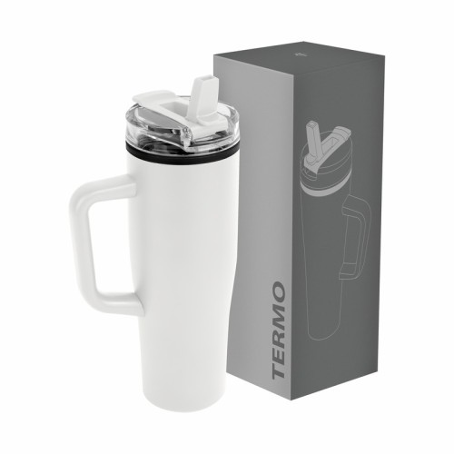 TMPS-286-B_2 Termo Metalico Termo Vilna Blanco TMPS 286 B Blanco (TMPS286B – acero inoxidable / plastico – articulo promocional)