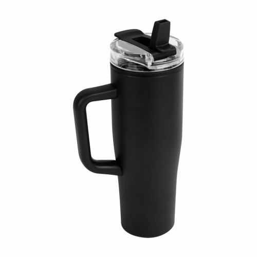 Termo Metalico Termo Vilna Negro TMPS 286 N Negro (TMPS286N - acero inoxidable / plastico - articulo promocional)