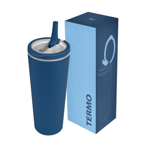 Termo Metalico Termo Bloem Azul Marino TMPS 289 AM Azul Marino (TMPS289AM - acero inoxidable / plastico - articulo promocional)