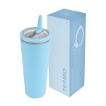 Termo Metalico Termo Bloem Azul Pastel TMPS 289 AP Azul Pastel (TMPS289AP - acero inoxidable / plastico - articulo promocional)