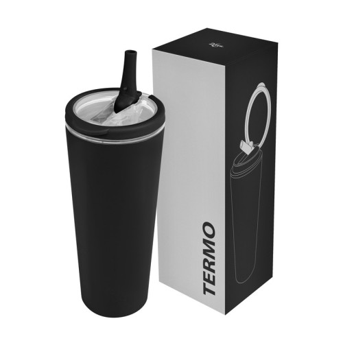 Termo Metalico Termo Bloem Negro TMPS 289 N Negro (TMPS289N - acero inoxidable / plastico - articulo promocional)
