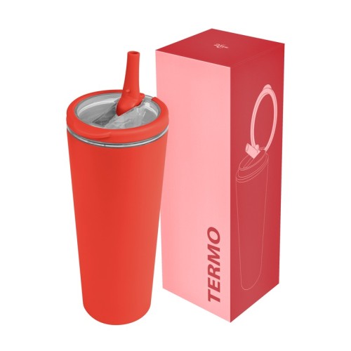 Termo Metalico Termo Bloem Rojo TMPS 289 R Rojo (TMPS289R - acero inoxidable / plastico - articulo promocional)