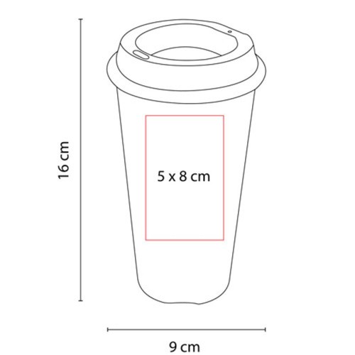 TMPS-74-VECTOR Vasos Vaso Tirich Morado TMPS 74 M Morado (TMPS74M – plastico – articulo promocional)