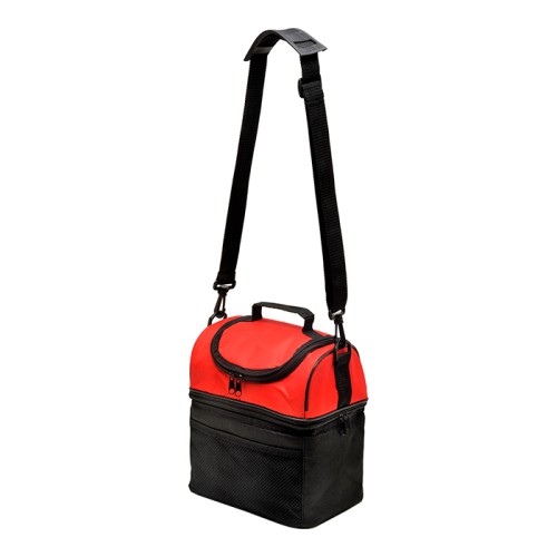 Hieleras y Loncheras Lonchera Doble. TX-011R Rojo (TX011R - articulo promocional)