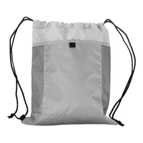 Mochila Morral Tipo Saco. TX-060G Gris (TX060G - articulo promocional)