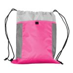 Mochila Morral Tipo Saco. TX-060RS Rosa (TX060RS - articulo promocional)