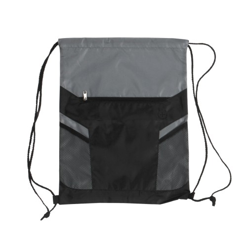 Mochila Morral Tipo Saco Masak. TX-084G Gris (TX084G - articulo promocional)
