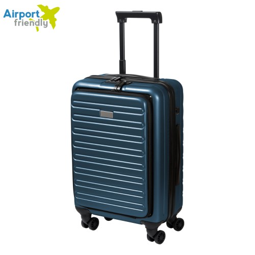 Articulo Viaje Maleta Trolley Rigida Latoon. TX-101A Azul Marino (TX101A - articulo promocional)